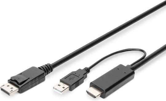 Digitus U/UTP Καλώδιο Δικτύου Ethernet 2m Μωβ