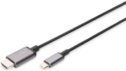 Digitus Cablu HDMI de sex masculin - USB-C de sex masculin 2m Negru