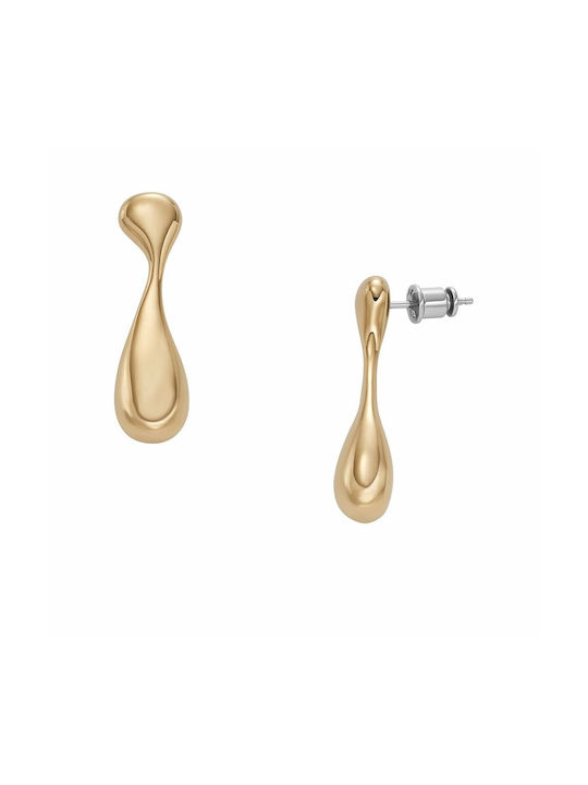 Skagen Earrings made of Steel Gold Plated SKJ1772710