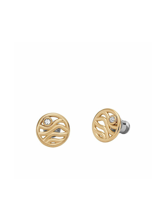 Skagen Earrings Gold Plated with Stones SKJ1761710