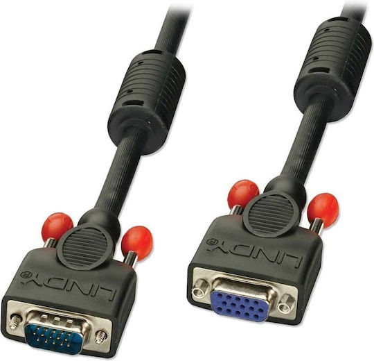 Lindy Cable VGA male - VGA male Μαύρο 0.5m (36391)