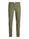 Men's Tapered Chino Trousers Dusty Olive