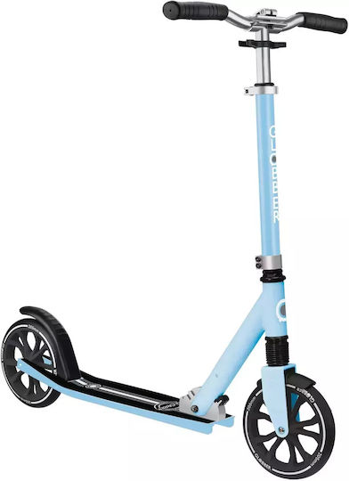 Globber Kids Scooter Foldable NL 205 2-Wheel for 8+ Years Light Blue