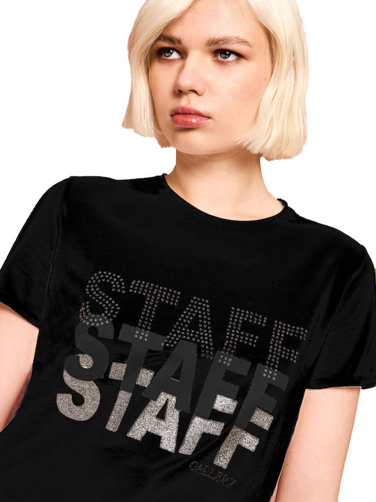 Staff Damen T-shirt Schwarz