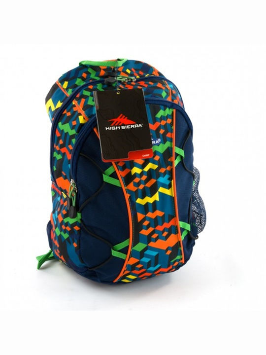 High Sierra 60167-0904 Rucsac pentru petrecerea timpului liber Cubes Backpack Back Te Fabric Multicolor