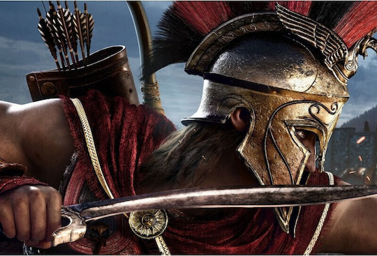Assassins Creed Odyssey War Tablou pe Pânză 80x50cm