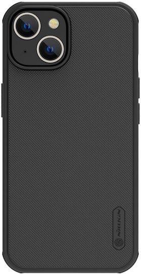 Nillkin Super Frosted Back Cover Plastic Set cu Geam Negru (iPhone 14 Plus) 6902048248137