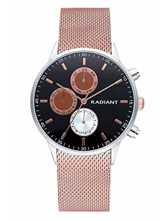 Radiant Ρολόι Μπαταρίας με Μεταλλικό Μπρασελέ Radiant Ρολόι Μπαταρίας με Μεταλλικό Μπρασελέ
