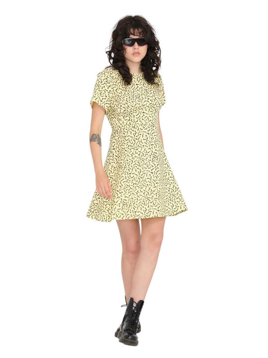 Surfpunk Summer Mini Dress Blonde