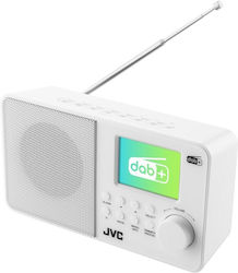 JVC RA-E611W-DAB Tischplatte Mit Batterie Weiß JVC RA-E611W-DAB Tischplatte Mit Batterie Weiß