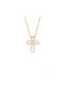 VRjewels Femeiesc Aur Cruce 14K