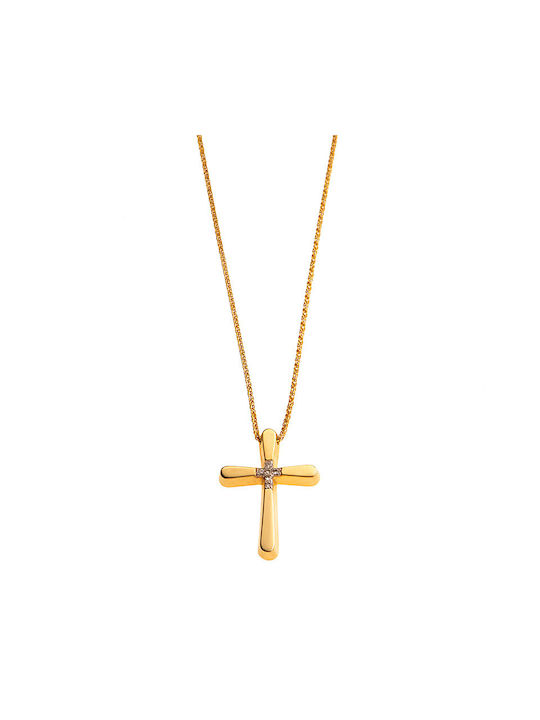 VRjewels Femeiesc Aur Cruce 14K