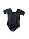 Kokoracostume Kids Dance Bodysuit Black