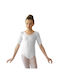 Kokoracostume Kids Dance Bodysuit White