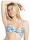 Volcom Triangle Bikini Top with Adjustable Straps Blue