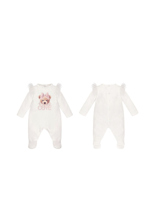 Balloon Chic Set Baby Strampler White