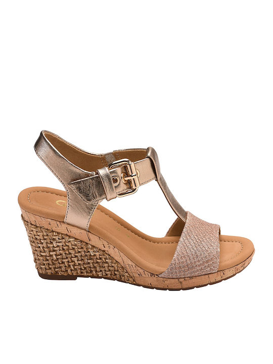 Anatomische Damenplattformen Beige