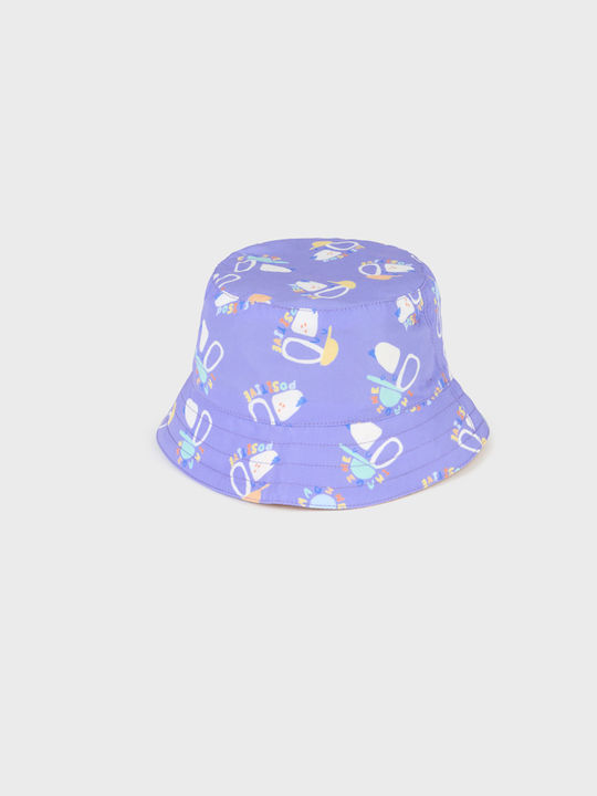 Mayoral Kids' Hat Fabric Purple