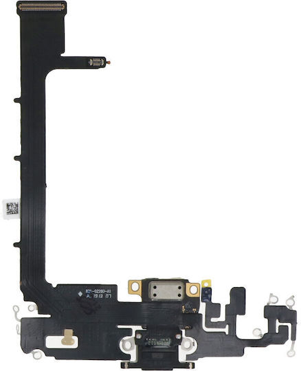 Kabel mit Anschluss zum Aufladen in Schwarz Farbe für iPhone 11 Pro Max