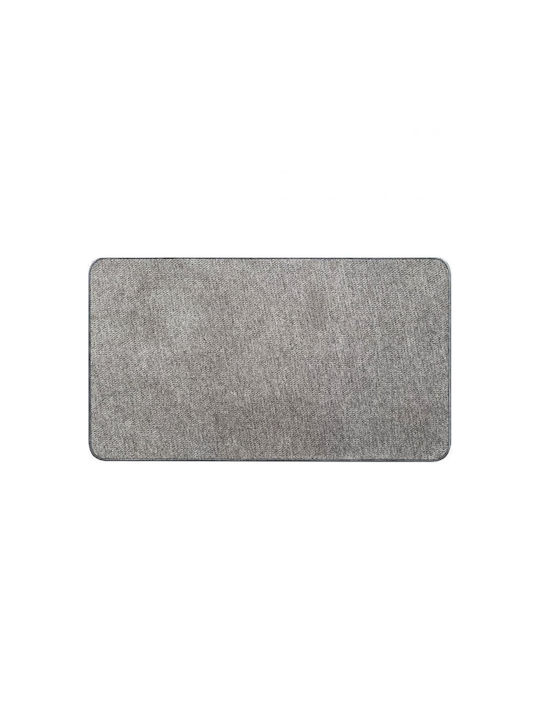 Plastona Rectangular Kitchen Mat Grey 45x80εκ.