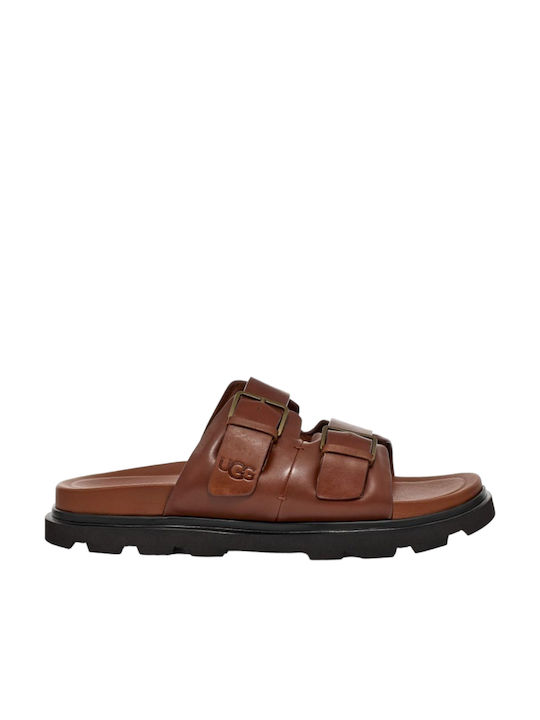 Ugg Australia Herrensandalen in Tabac Braun Farbe