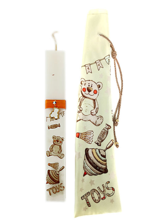 Teddy Bear Candle Pouch Zarracollection