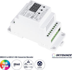 GloboStar Skydance Ασύρματο Ενισχυτής Σήματος RF με Τηλεχειριστήριο 73139