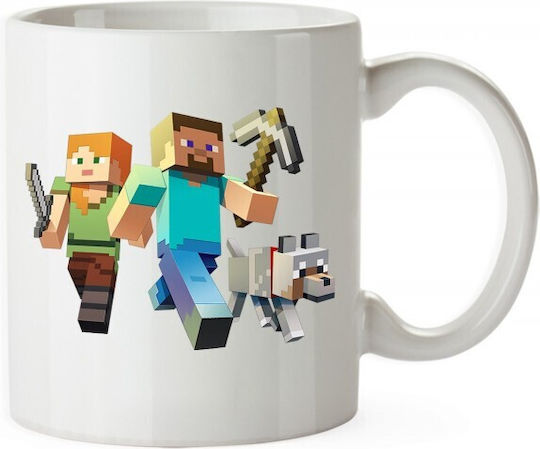 Minecraft Cană Ceramică Multicoloră 330ml 1buc