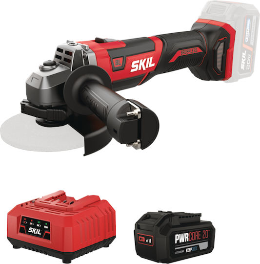 Skil 3930CA Grinder 125mm Battery Brushless 1x5Ah