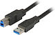 EFB USB 2.0 Cable USB-A male - USB-B male Μαύρο 3m K5236.3