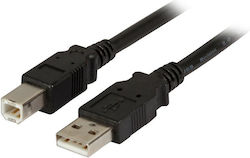 EFB K5255SW.5 USB 2.0 USB-A мъжки към USB-B мъжки 5м