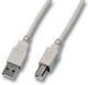EFB 1.8m USB 2.0 Cable A-Male to B-Male Gray (K5255.1,8)