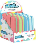 Must Focus Pencil Case Barrel with 1 Compartment Various Designs/Colours