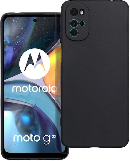 Umschlag Rückseite Silikon Schwarz (Moto G22Nokia G22)
