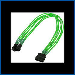 Καλώδιo Nanoxia 4-pin To 2 X 3-pin Single 30 Cm Neon-green Καλώδιo Nanoxia 4-pin To 2 X 3-pin Single 30 Cm Neon-green