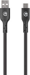 Manhattan USB 2.0 USB-C männlich - USB-A 3m (354981)