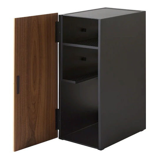 Yamazaki Organizer für Spielkonsole Metallic Black