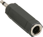 Audio Convertor 3.5mm masculin în 6.3mm feminin 1buc