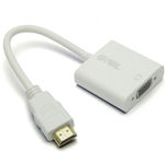 Μετατροπέας HDMI male σε VGA female 1τμχ (G&BL-035998)