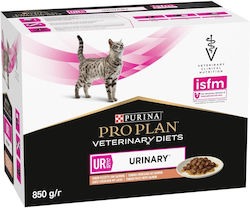 Purina Veterinary Diets Ur St Ox Hrană umedă pentru Pisică Adultă cu Pește Fără Gluten 10x85gr