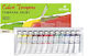 Daco Packaging Tempera 12 Colors 8ml/pack 96012