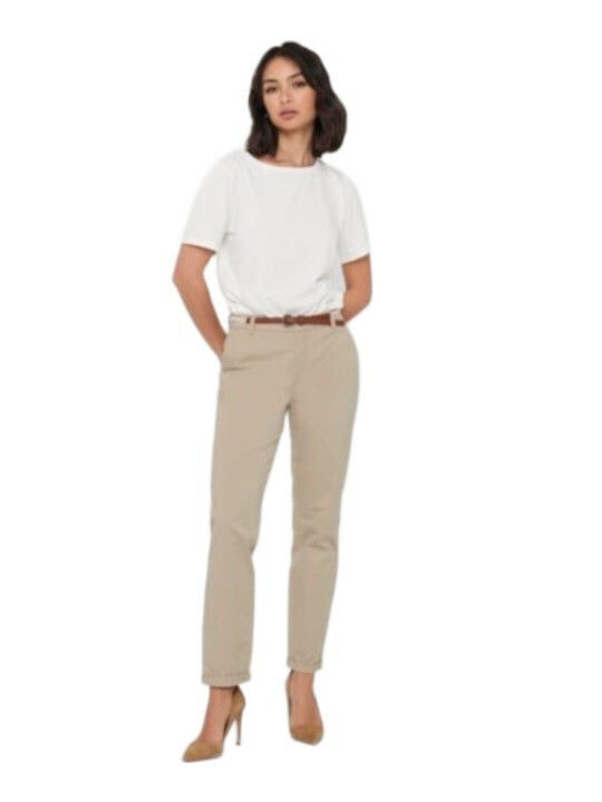 Only Women's Chino Trousers Humus