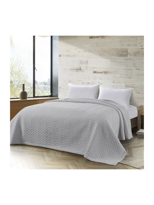 Beauty Home Pique Blanket Queen 230x270cm Gray 11174YD-GR