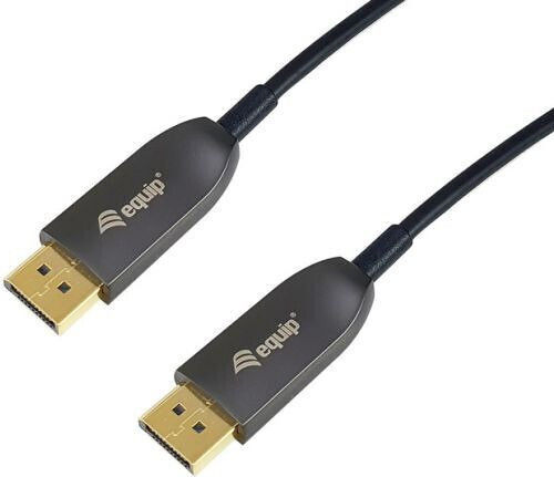 Equip Cable DisplayPort male - DisplayPort male 1.4m Μαύρο (119442)