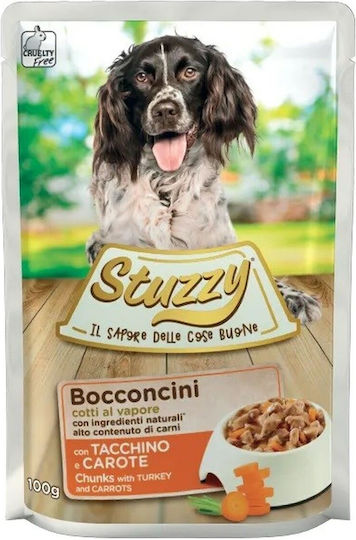 Stuzzy Wet Food Dogs in Cans with Turkey Gluten-Free 100gr