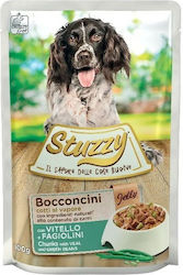 Stuzzy Chunks Veal Green Beans Wet Dog Food 100g Stuzzy Chunks Veal Green Beans Wet Dog Food 100g