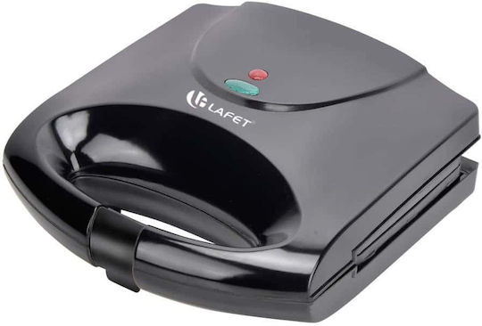 Lafet Τοστιέρα για 2 Τοστ 750W Μαύρη