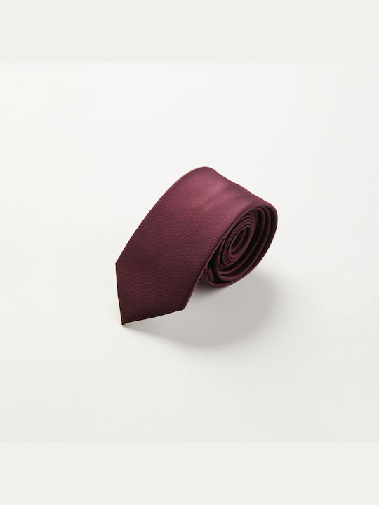 Aristoteli Bitsiani Men's Tie in Burgundy Color