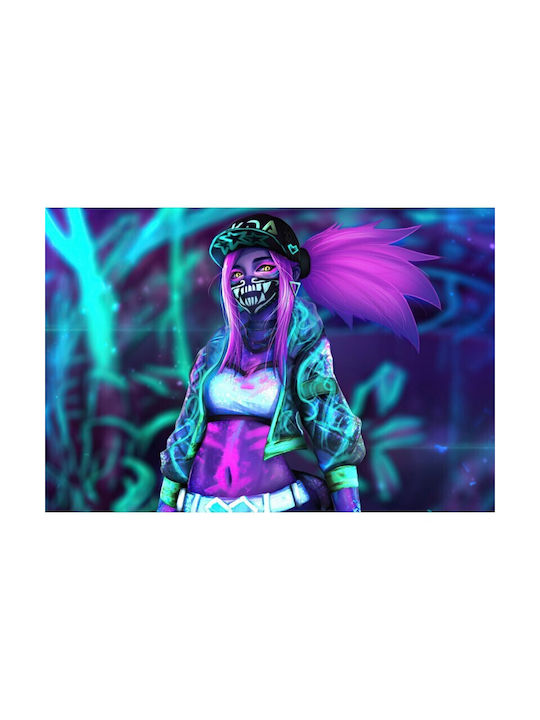 Poster Kda Akali Fan Art 90x61cm