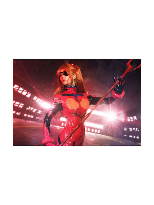 Poster Asuka Langley Evangelion Cosplay 90x61cm